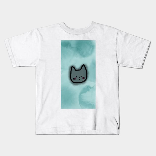 Cat Kids T-Shirt by neetaujla